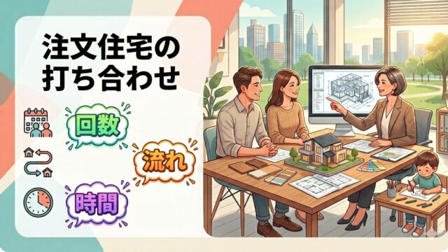 注文住宅の打ち合わせ