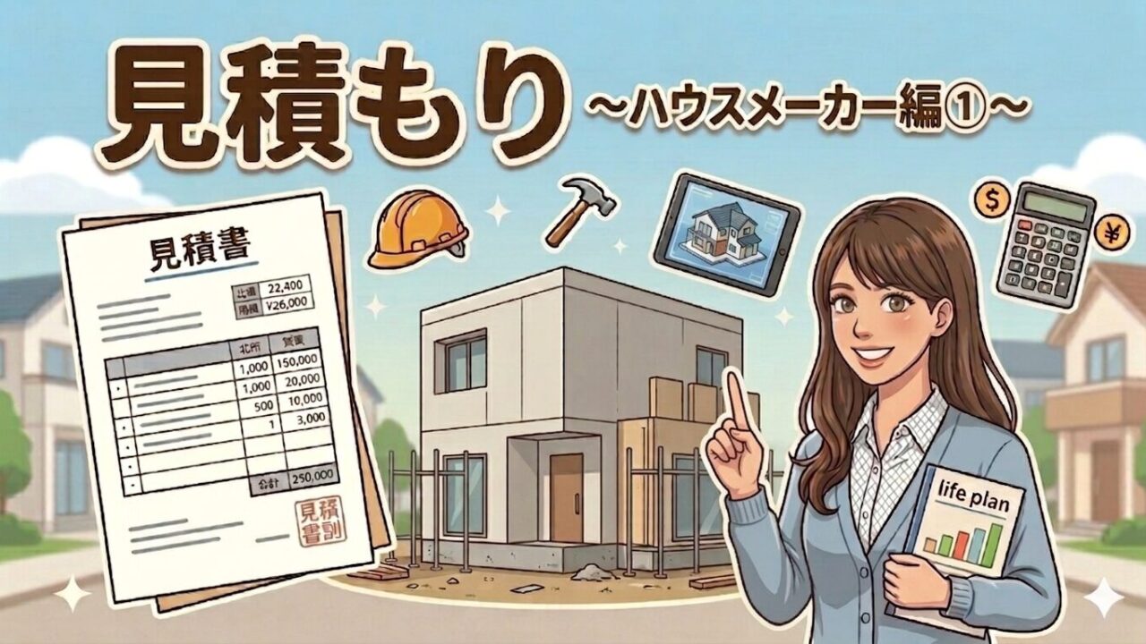 見積もり ～ハウスメーカー編①～