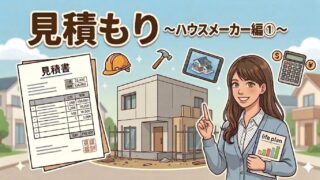 見積もり ～ハウスメーカー編①～