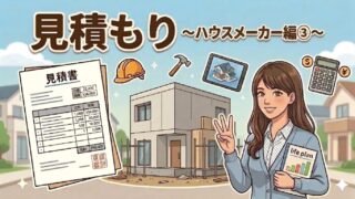 見積もり ～ハウスメーカー編③～