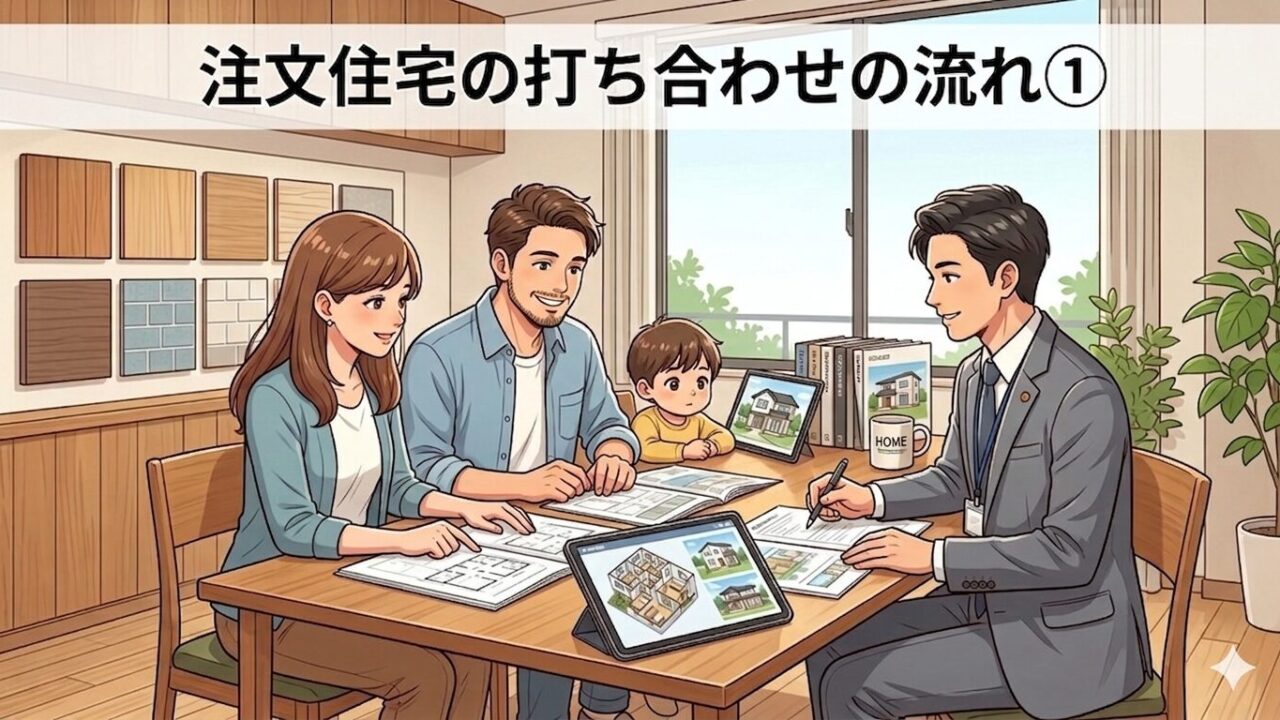 注文住宅の打ち合わせ①