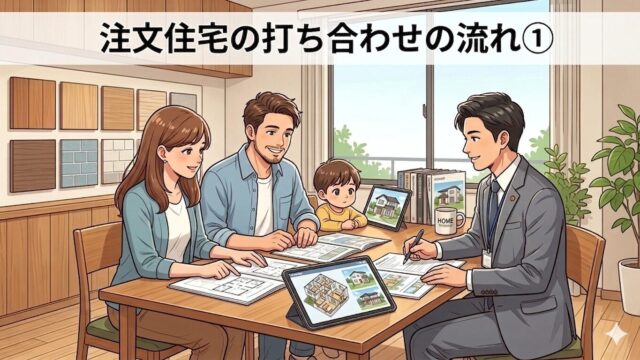 注文住宅の打ち合わせ①